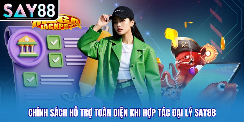 Chính sách hỗ trợ toàn diện khi hợp tác đại lý SAY88