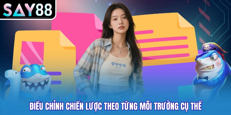 Điều chỉnh chiến lược theo từng môi trường cụ thể