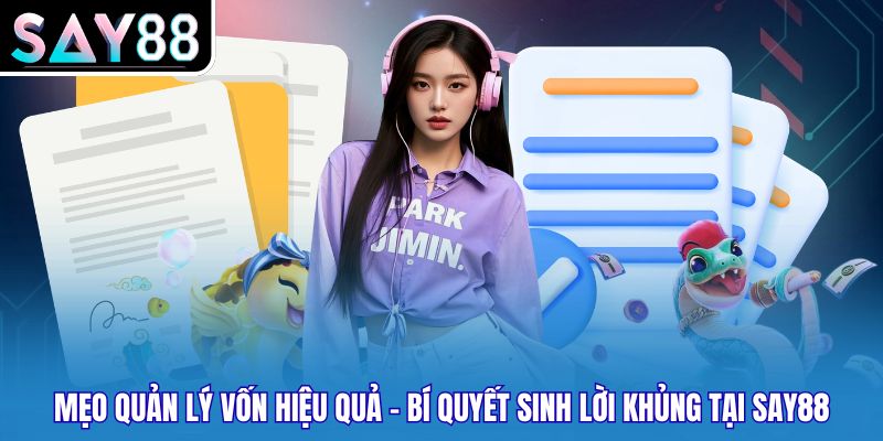 Mẹo Quản Lý Vốn Hiệu Quả - Bí Quyết Sinh Lời Khủng Tại SAY88