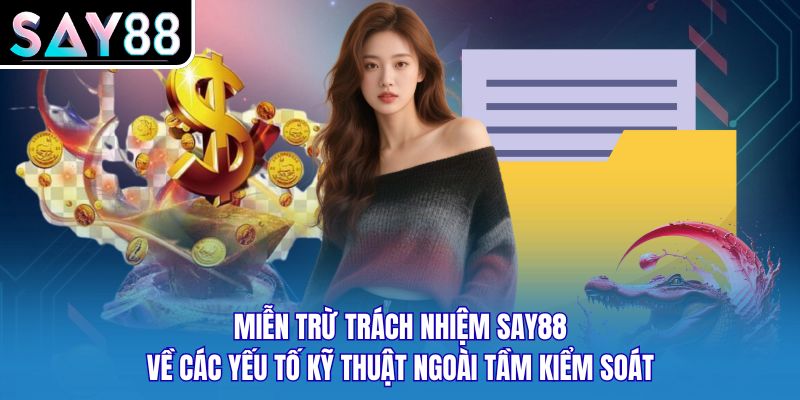 Miễn trừ trách nhiệm SAY88 về các yếu tố kỹ thuật ngoài tầm kiểm soát