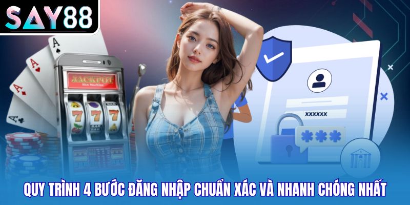 Quy trình 4 bước đăng nhập chuẩn xác và nhanh chóng nhất