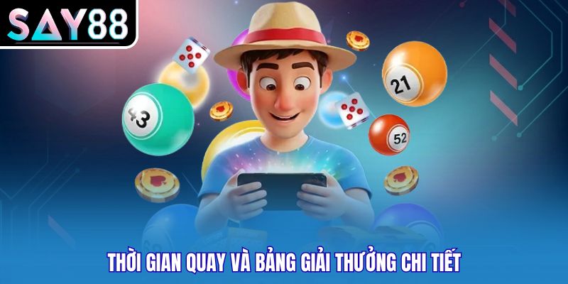 Thời gian quay và bảng giải thưởng chi tiết